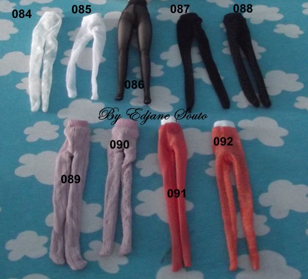 Meia calça para doll